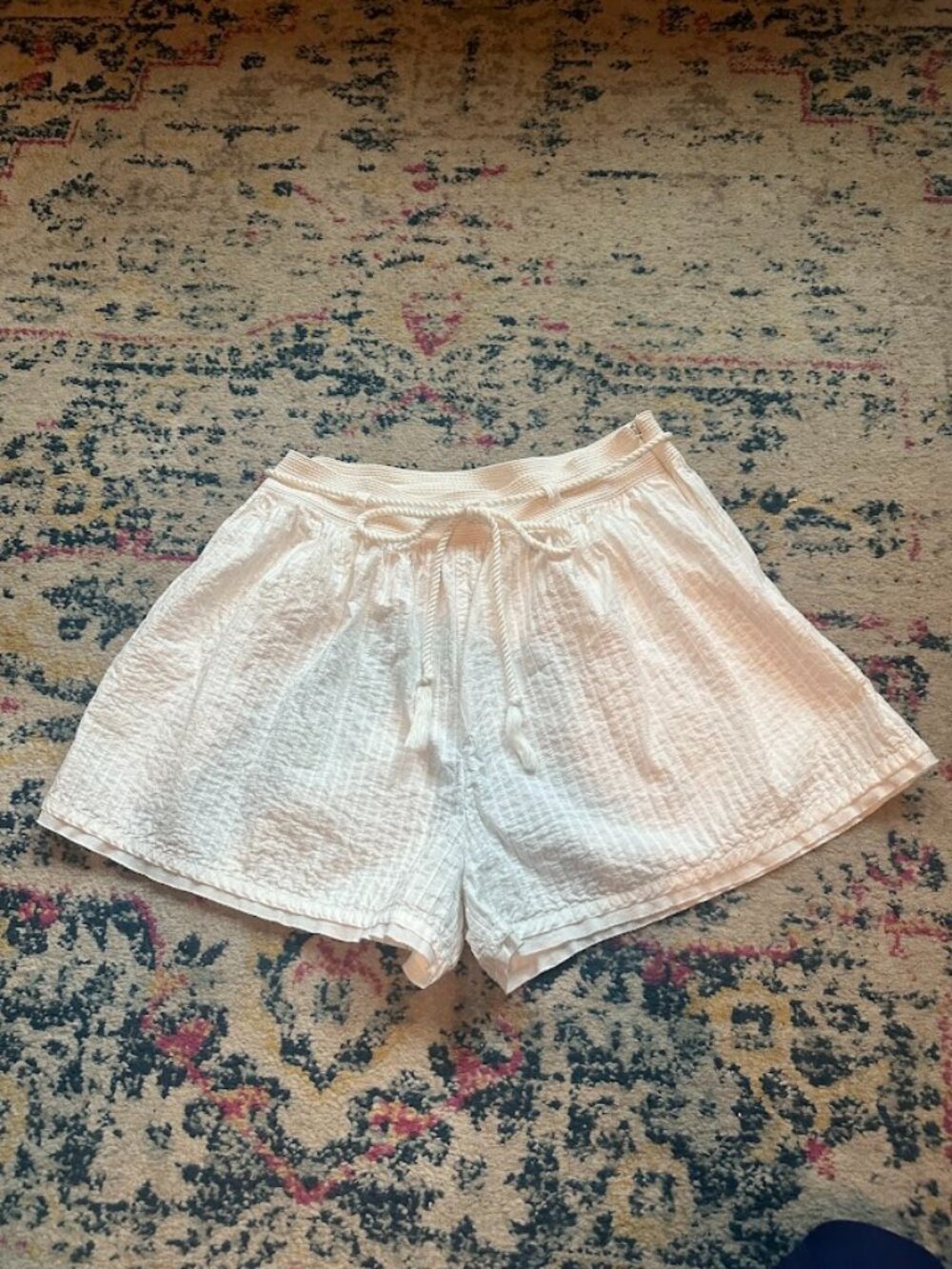 Revolve Ulla Johnson 100% Cotton White Rina Shorts - 8